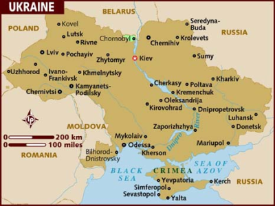 ukraine map
